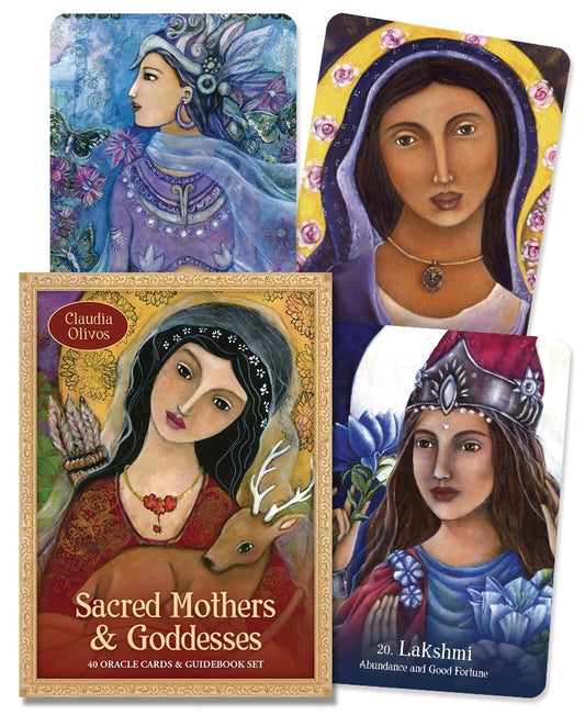 Sacred Mothers & Goddesses Oracle Deck & Guidebook Set
