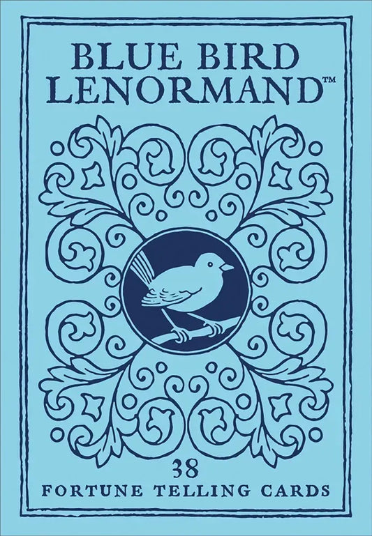 Blue Bird Lenormand Classic 38 Card Deck 40 Page Lenormand Card Meaning Booklet
