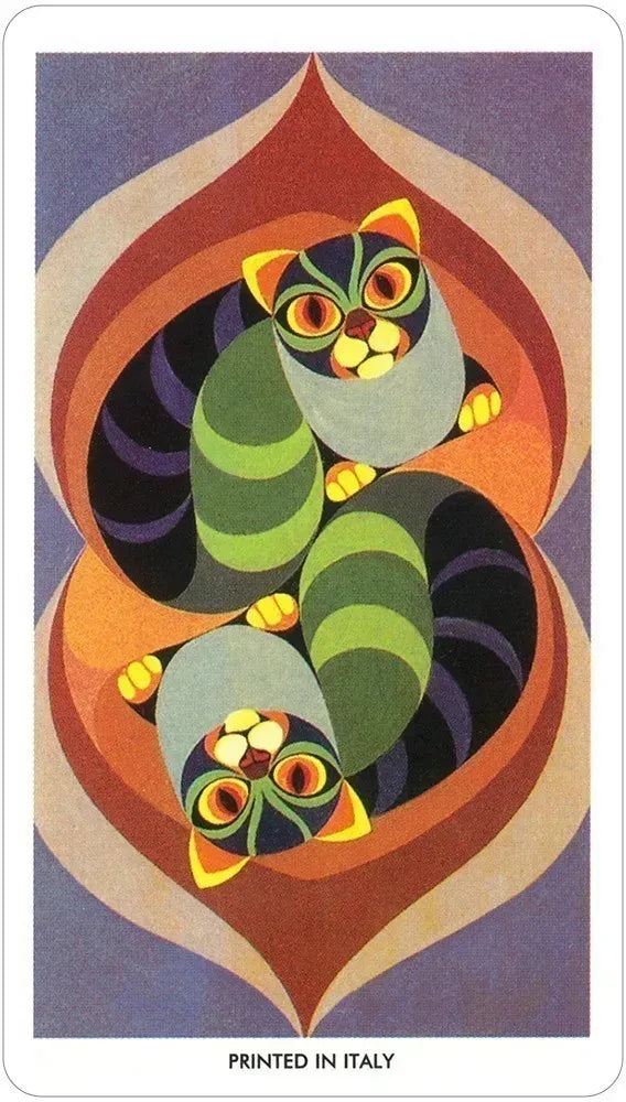 Tarot of the Cat People Deck Science Fiction and Fantasy 78 Tarot Cards 64 Page Instruction Booklet