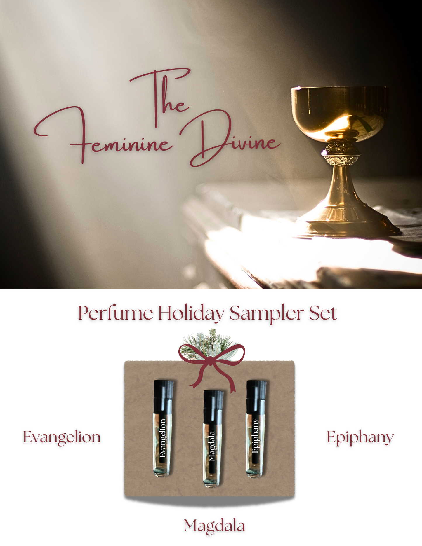 The Feminine Divine Perfume Holiday Sampler Set - Holiday Sample Gift Sale