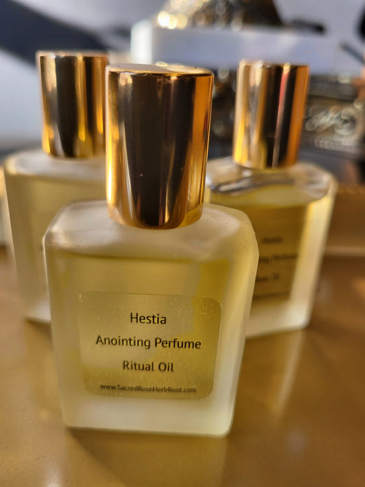 Hestia Goddess Anointing Perfume Ritual Divine Goddess Oil 