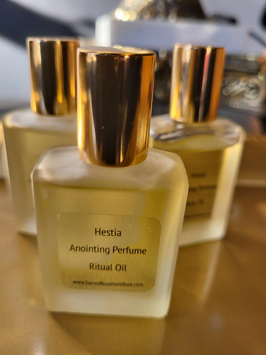 Hestia Goddess Anointing Perfume Ritual Divine Goddess Oil