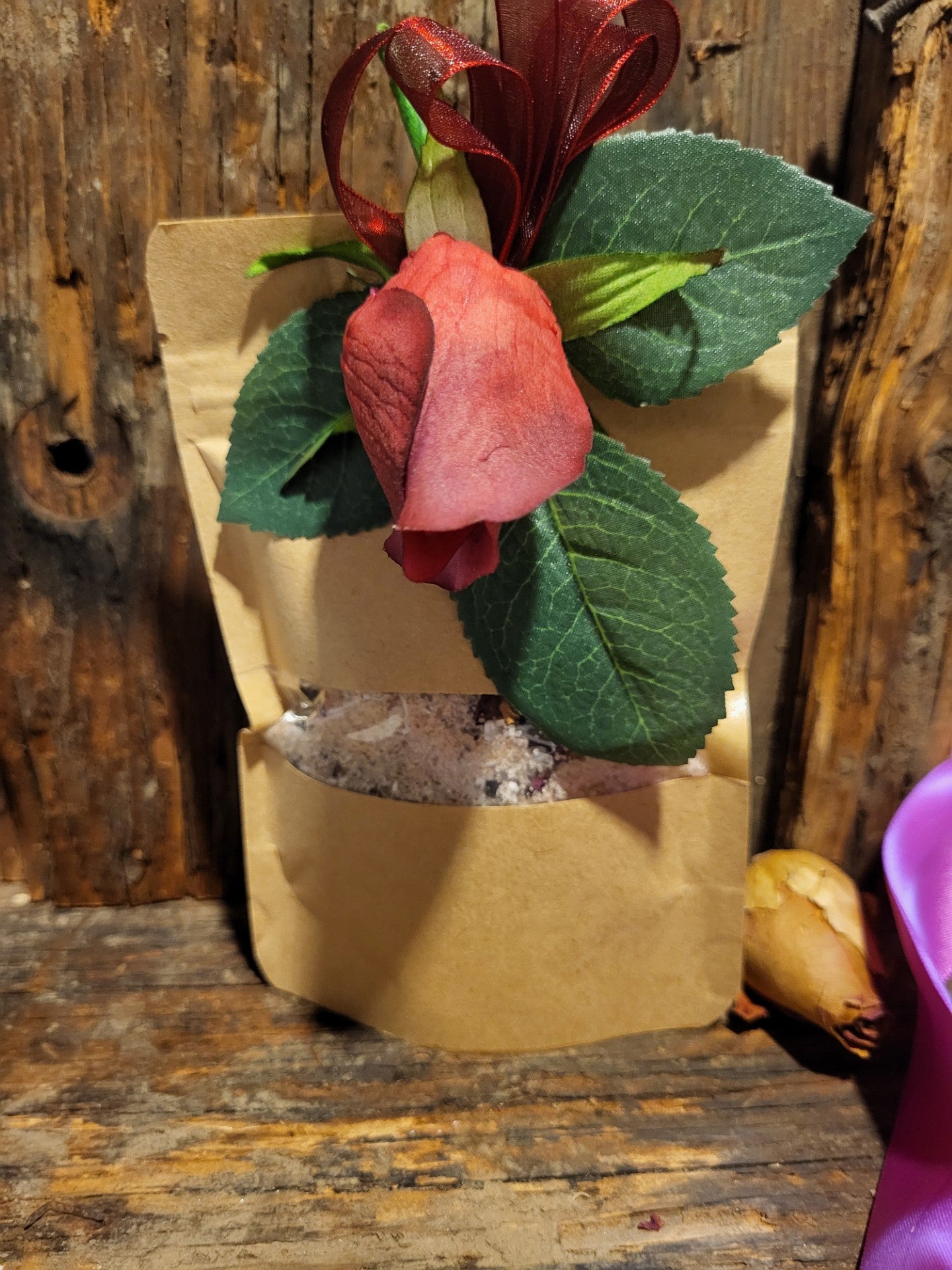 Hibiscus Rose Feminine Divine Spiritual Bath Salts