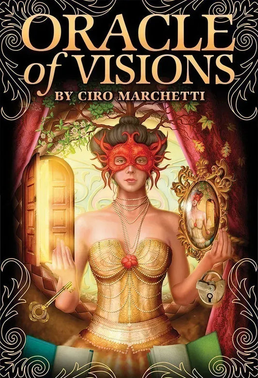 Oracle of Visions Victorian Influenced Theater and Carnival 52 Cards 140 Page Guidebook