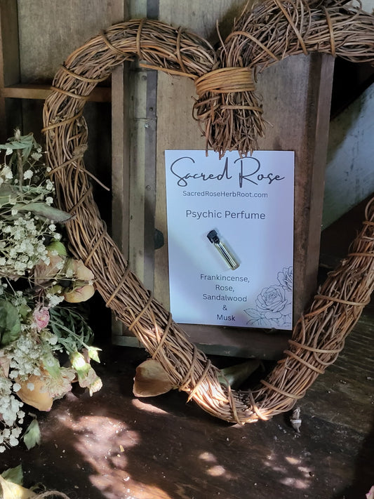 Psychic Perfume® by Sacred Rose Perfume Sample Vial