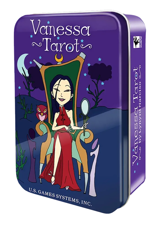 Vanessa Pop Culture Tarot Deck 78 Cards 30 Page Instruction Booklet Keepsake Tin