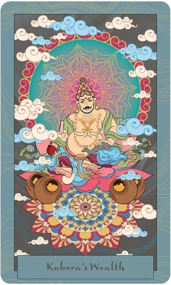 Wisdom from the Epics of Hind 50 Card Deck 172 Page Guidebook Self Help Oracle