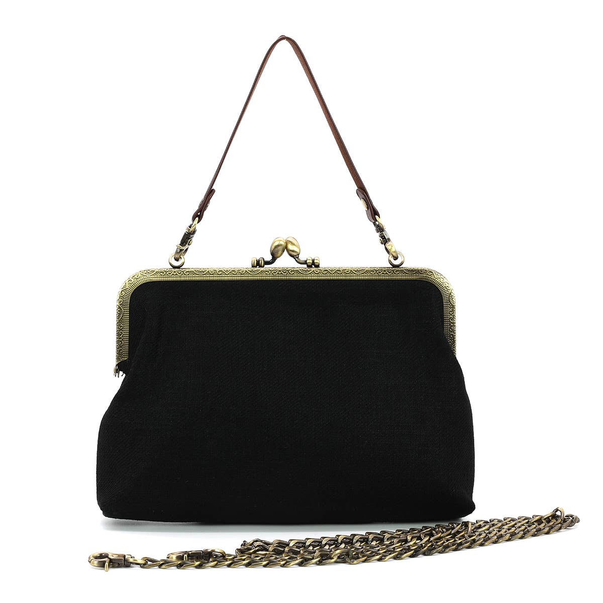 Mystical Dragon Kisslock Purse: A Vintage Fantasy
