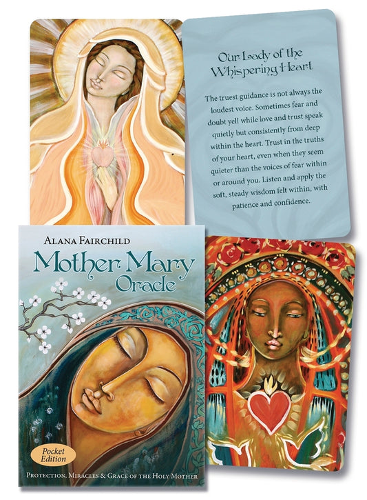 Mother Mary Oracle Pocket Deck Divine Mother Oracle Cards