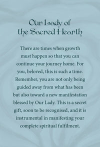 Mother Mary Oracle Pocket Deck Divine Mother Oracle Cards