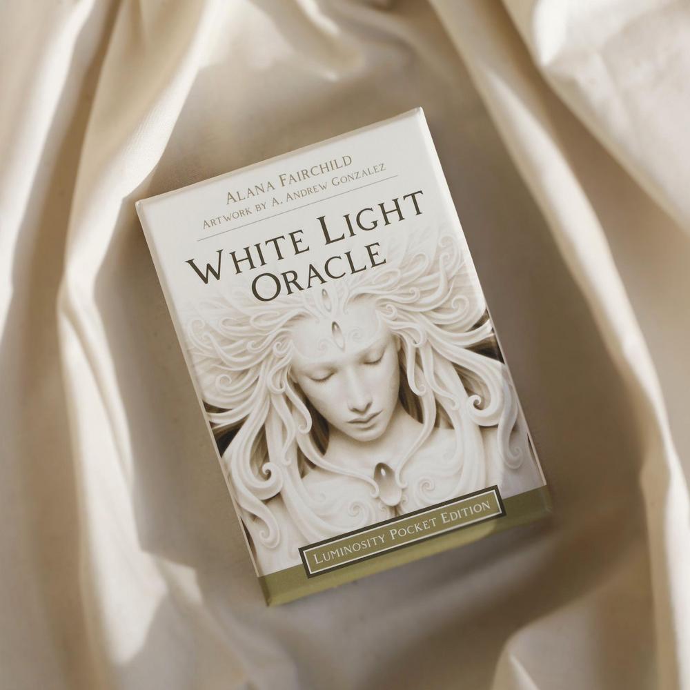 White Light Oracle Pocket Edition Divine Medicine 44 Oracle Cards
