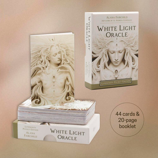 White Light Oracle Pocket Edition Divine Medicine 44 Oracle Cards