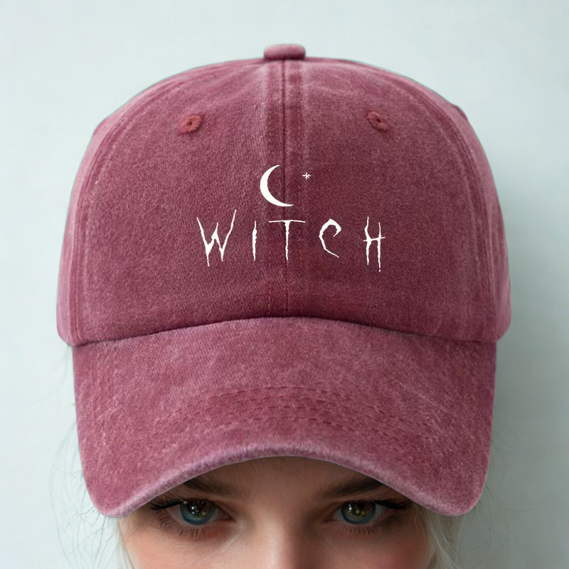 Witch Baseball Cap Witchcore Pink Hat Witchy Halloween Wardrobe Witches