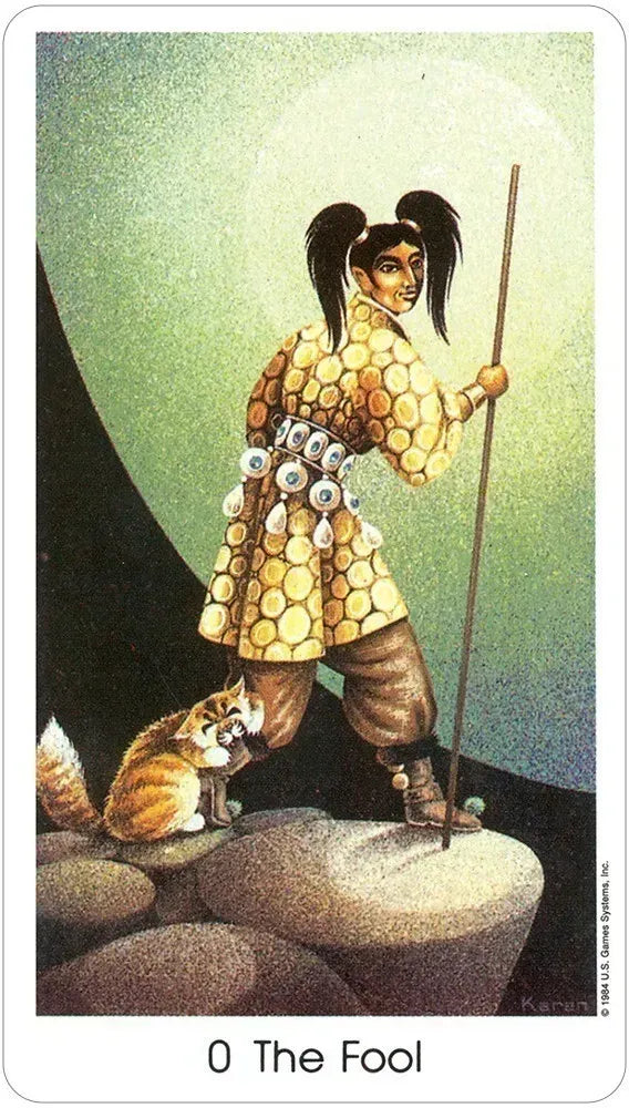Tarot of the Cat People Deck Science Fiction and Fantasy 78 Tarot Cards 64 Page Instruction Booklet