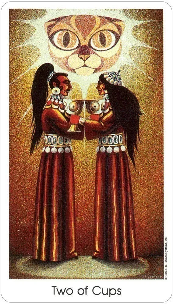 Tarot of the Cat People Deck Science Fiction and Fantasy 78 Tarot Cards 64 Page Instruction Booklet