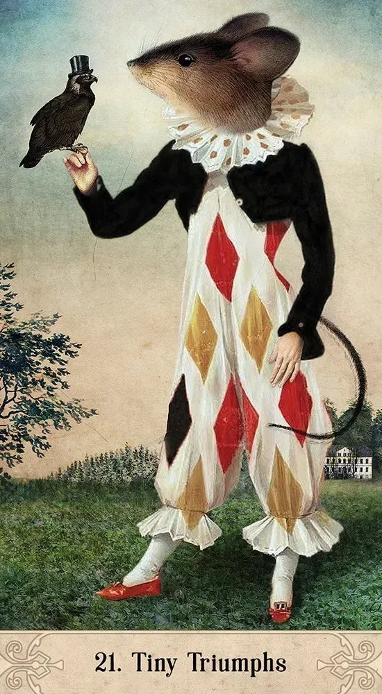 Oracle of Mystical Moments 52 Vintage Oracle Cards 44 Page Instruction Guidebook