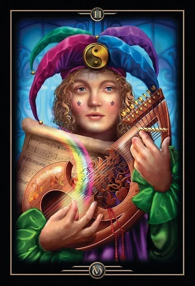 Oracle of Visions Victorian Influenced Theater and Carnival  52 Cards 140 Page Guidebook