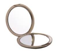 Cat Goddess Travel Compact Makeup Mirror Bast Purse Mirror Feline Magick Mirror